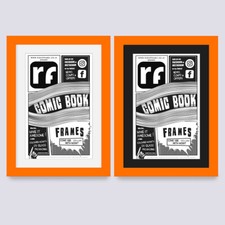 Comic Book Frame - White