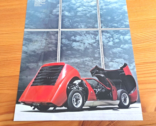 Lamborghini miura frameable - lamborghini,