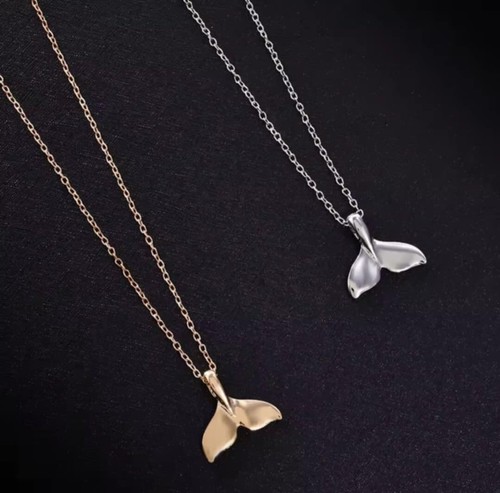 Mermaid tail pendant chain - pendant,