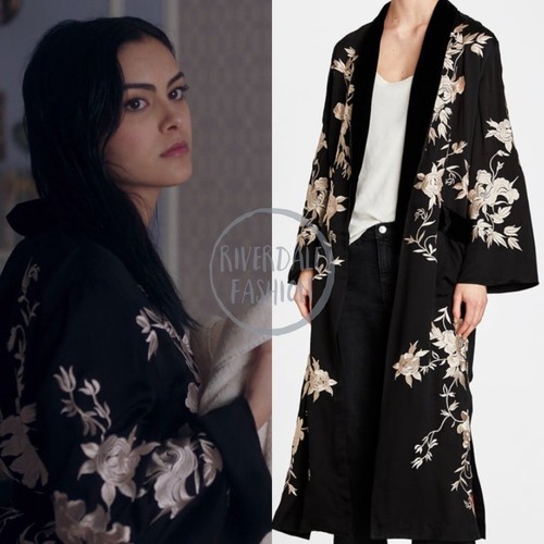 Zara embroidered black - zara,