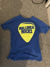 Mallorca Rocks Blue Yellow T