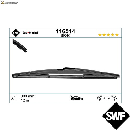 Wiper blade 116514 for holden - wiper,