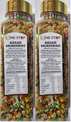Kesar mukhwas fennel seed - mukhwas,