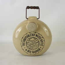 OLD FULHAM POTTERY Boots Adaptable Hot Water Bottle & Bed Warmer Stoneware - EHB