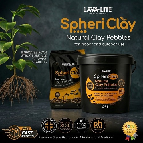 Sphericlay leca clay pebbles - sphericlay,