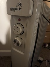 Globewolf Portable 2.5KW Oil Filled Radiator - Light Grey (HE-0202-2)