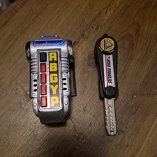 Power Rangers Turbo Morpher & Key - Working Lights & Sound - Very Rare