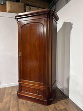 Victorian Mahogany Single Door Wardrobe