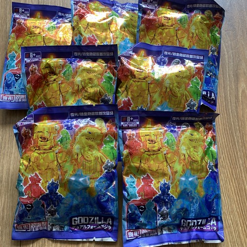 Godzilla mini figures - , mystery