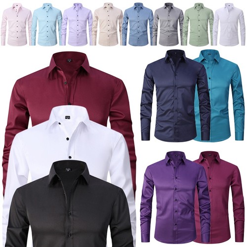 Men dress shirts long - men's,