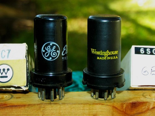 Westinghouse and usa 6sc7 - westinghouse, ge