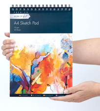 A4 Sketch Pad Spiral Book