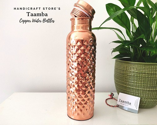 Pure copper water bottle - pure,