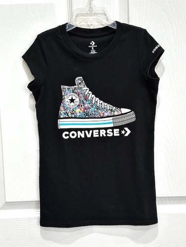 Converse girls shirt size - converse, t-shirt