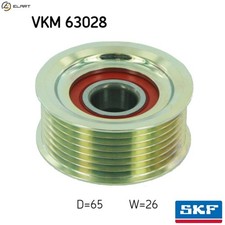 DEFLECTIONGUIDE PULLEY VRIBBED