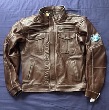Bmw Motorrad Motorbike Leather Jacket Cowhide/Armour/ XL Size/44 chest