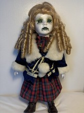 Porcelain Horror Doll. Halloween Prop Scary