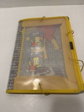 Panini Staks 2002 The Simpsons Folder Case And Magnets (not full)