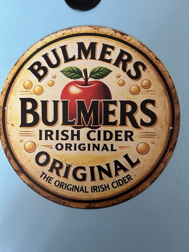 Bulmers cider design metal - bulmers,