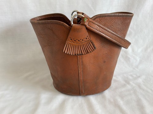 Vintage tan leather - vintage,