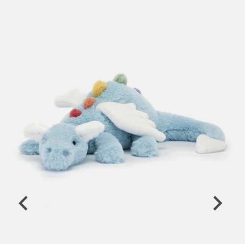 Jellycat sky dragon plush soft - sky,
