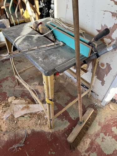 Scheppach table saw 240v - table,