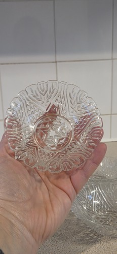 Set vintage pressed - of, 8