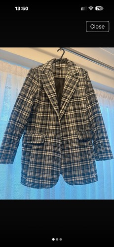 Gesvages plaid check blazer - gesvages,
