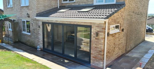 Full build tiled roof - x,