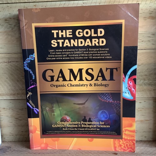 Gamsat the gold standard - gamsat,