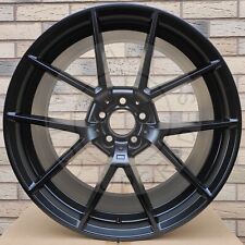 20"satin black au1 alloy wheels fit bmw 3/5 series vw t5/t6 csl stag tyres