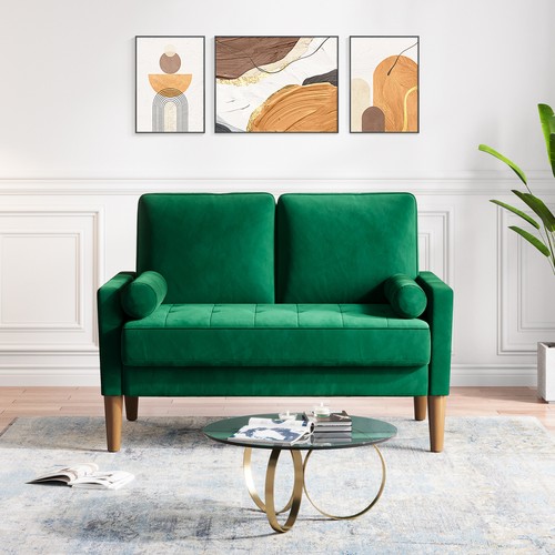 Seater velvet sofa with 2 - sofa,