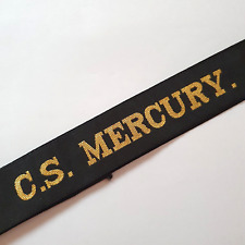 Cable Ship C.S MERCURY Cap Tally - Merchant ship - Shipping -