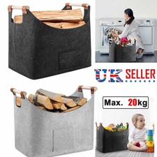 Log Basket Fire Wood Storage