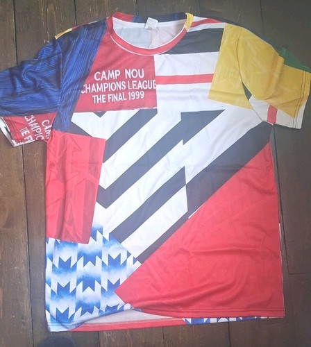 Man utd art football shirt - football,