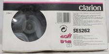 Clarion SE-5262 2-Way Dual Concentric Car Speakers Pair 40W 4 Ohm Vintage