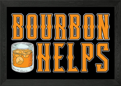 Whiskey scotch bourbon framed - bourbon,