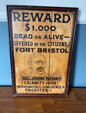 Replica Wanted Wooden