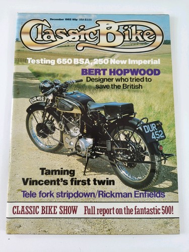 Classic bike magazine december - bike,