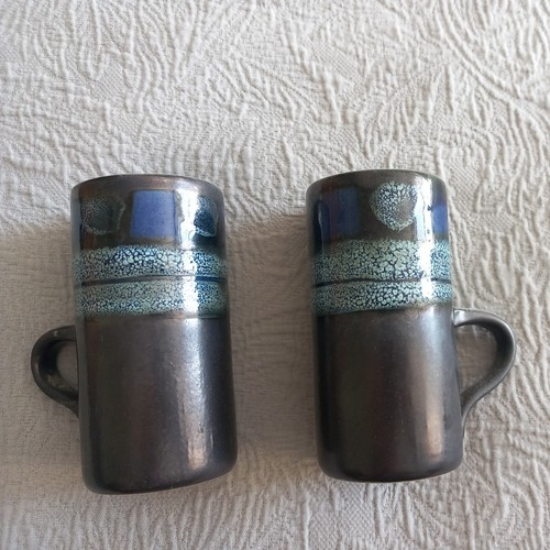 Pair vintage celtic - celtic, pottery