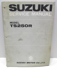 1979 79 Suzuki TS 250R OEM Service Manual SR-3000