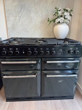 Ex Display Aga Masterchef MDX110DFBL Deluxe 110 Dual Fuel Range Cooker Oven