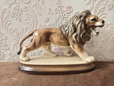 Vintage Ceramic Lion Ornament