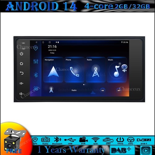 Android head unit radio - 7"android,