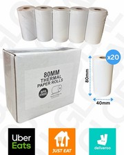 Thermal Till Rolls 80x40 Just
