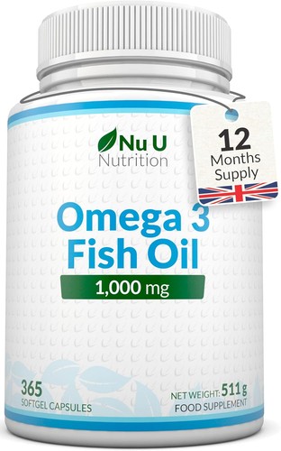 Omega fish oil 1000mg 365 - oil,