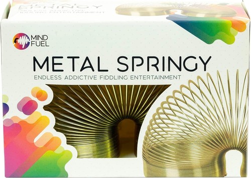 Metal springy slinky gold - springy,