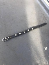 leather spiked dog collar