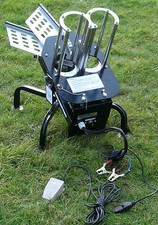 EX-DEMO, DOUBLE ARM AUTOMATIC CLAY PIGEON TRAP,2 ARM TRAP,ELECTRIC MACHINE 12V