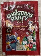 Morrisons Disney Christmas Party 2025 Trading Cards (5 packs) 